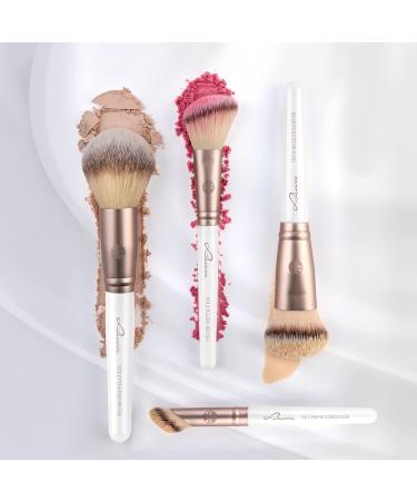 Buy Luvia Flawless Face Brush Set - 4 Vegan Make-Up Brushes for a Perfect Finish | International Shipping Available - Buy Online on SooperMarket.com