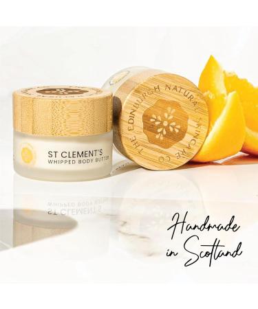 Hydrating Whipped Body Butter | Moisturising & Nourishing | Travel Size | Anti-Ageing & Anti-Inflammatory | Edinburgh Skin Care Company St Clements Body Butter St Clement's Mini - Buy Online on SooperMarket.com