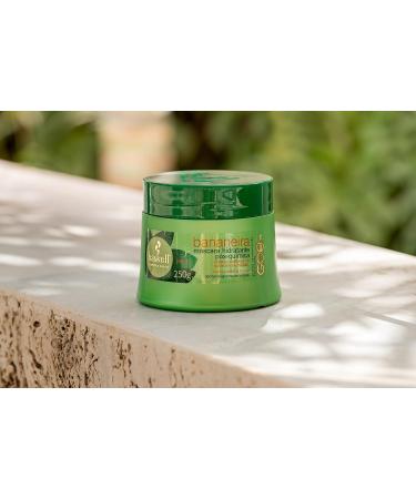 Haskell Bananeira Hair Mask 250g - Nourishing Hair Treatment for Soft Shiny Locks | International Shipping Available - Buy Online on SooperMarket.com
