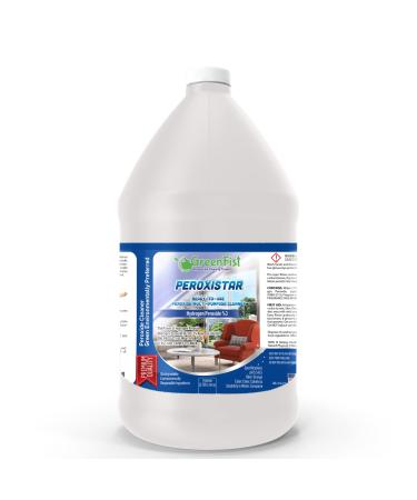 GreenFist Hydrogen Peroxide Ready to Use All Purpose (Glass Carpet Stain Remover) Cleaner (1 Gallon) 128 Fl Oz (Pack of 1)