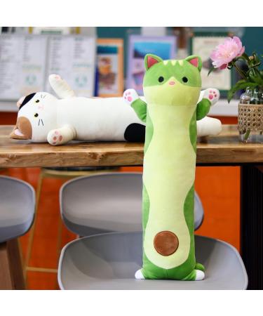 Yamepuia Long Avocado Cat Pillow 56CM - Soft Avocado Hugging Plush Doll for Kids, Boys, and Girls - Buy Online on SooperMarket.com