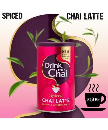 Drink Me Tea Pick N Mix - Choose From 4 Flavours | Spiced Vanilla Dirty Vegan Chai Latte | Pack of 2 x 250g- Perfect Tea Gift Set for Tea Lovers - Buy Online on SooperMarket.com