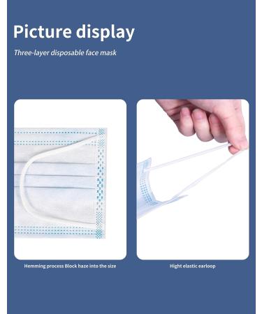 Icoolio OP Masks - Disposable Medical Mouth & Nose Protection - 50 Pieces Blue Face Masks for Optimal Safety - Buy Online on SooperMarket.com