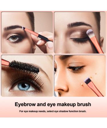 BS-MALL 50 pcs Eyeshadow Makeup Brushes Set - Soft Synthetic Hairs, Wood Handle - for Eyeshadow, Eyebrow, Eyeliner, Blending & Concealer - Buy Online on SooperMarket.com