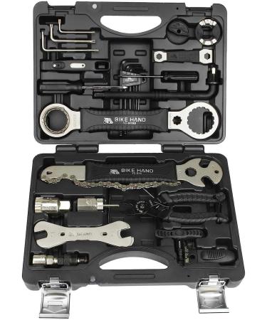 BIKEHAND 22pcs Bike Repair Tool Set Kit for Quality Maintenance - Buy Online on SooperMarket.com
