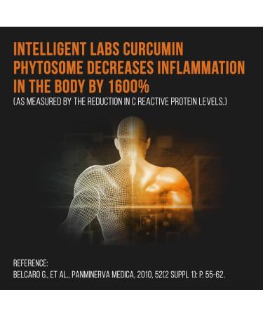 Intelligent Labs Meriva Curcumin Phytosome - 500mg Complex, 2900% Better Absorption, 120 Capsules - Soy Free - Buy Online on SooperMarket.com