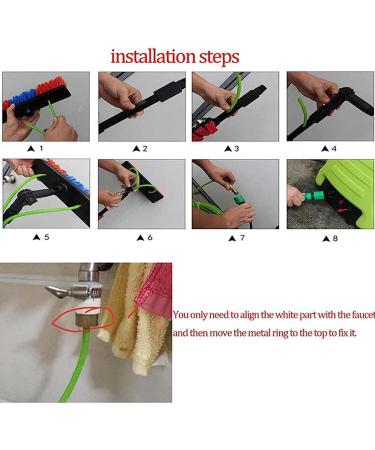 Telesbrush/Window Cleaning Brush/Window Cleaning Pole/Extendable Conservatory Roof Cleaner/Photovoltaic Panel Cleaning/12Ft/3.6M 55cm Brush Head 11M/36FT - Buy Online on SooperMarket.com