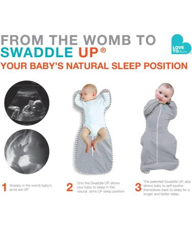 Love To Dream Swaddle UP | Moderate Temperature Fabric | Hip-Healthy Design | Easy Nappy Changes | Rainbow Medium (6-8.5kg) - Buy Online on SooperMarket.com
