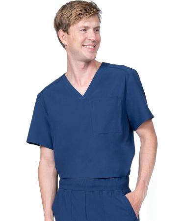 Elements Select ES2946 Men's Scrub Set V-Neck & Jogger 4-Way Stretch X-Large Navy - Buy Online on SooperMarket.com