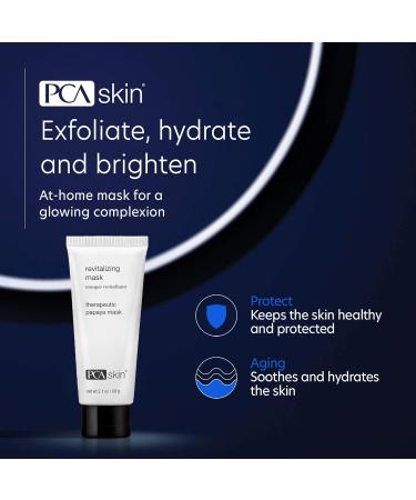 PCA SKIN Revitalizing Face Mask - Exfoliating Papaya-Infused Skincare for Glowing Complexion Pore Purification Blackhead & Acne Treatment - 2.1 oz - Buy Online on SooperMarket.com