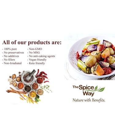 The Spice Way Ajwain Seeds - 8 oz Carom Seed for Cooking and Ayurvedic Remedies - Buy Online on SooperMarket.com