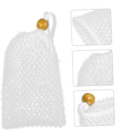Baluue 1pc Soap Bag Handmade Soap Bath Scrubber for Body Fruit Soap Travel Organizer Bags Soap Saver Nylon - Buy Online on SooperMarket.com
