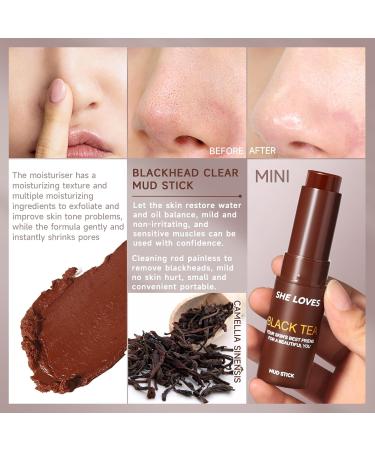 Face Moisturizer Stick - Multi Lip Balm for Wrinkles Dryness & Elasticity | Skin Smoothing Cream | Black Tea Body Care - Buy Online on SooperMarket.com