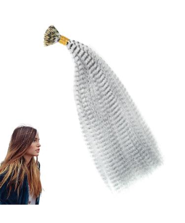 prinfantasy Synthetic Hair Extension Feather False Hair Fashion Hairpieces Cosplay Party Hair Accessories for Women BZ246 GBBZ246 16 inch