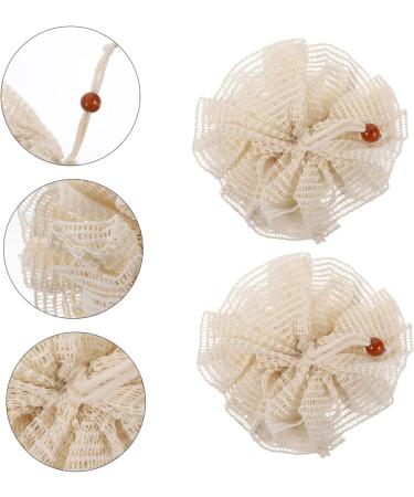 Buy NOLITOY 2pcs Bath Sponge Loofah - Relaxing Foam Bath Balls for Women | Shower Bubble Maker & Strainer - Buy Online on SooperMarket.com