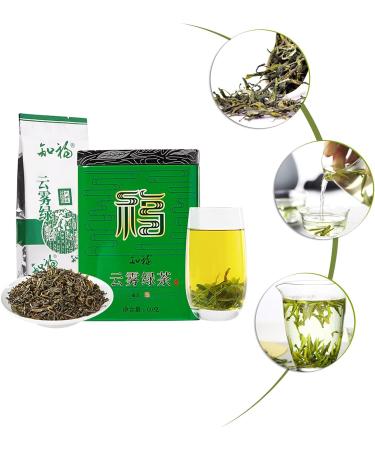 Green Tea From High Mountain Tea Garden Clear Tea Soup Strong and Persistent Tea Aroma Yunwu Green Tea for Home Hospitality Drinks or Gifts for Friends and Family - Buy Online on SooperMarket.com