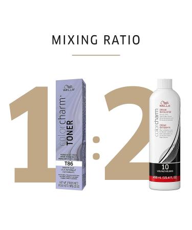 WELLA Color Charm T86 Radiant Lilac Cr me Toner - 1 Fl Oz (Pack of 1) - Buy Online on SooperMarket.com