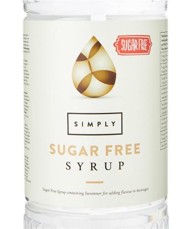 Simply Sugar Free Syrup Low Calorie Vegan & Nut Free Flavoured Syrup for Coffee Cocktails & Baking (1 Litre) - Buy Online on SooperMarket.com
