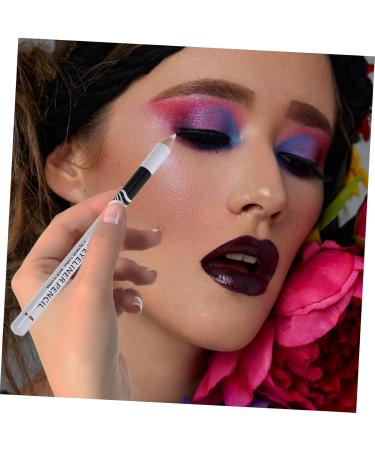 MUSISALY 20 Pcs Eyebrow Pencil Woman Makeup Tools Highlight Eyeliner Pencil Wooden Pole White - Buy Online on SooperMarket.com