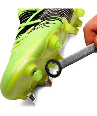 Gen rico Rubber Studs for Football Boots | 14 Fluorescent Yellow TPU Soccer Cleats - International Shipping Available - Buy Online on SooperMarket.com