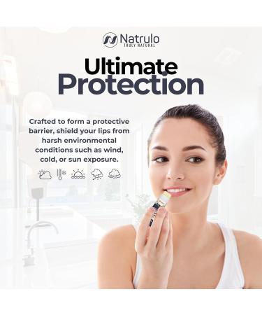 Beef Tallow Lip Balm | Natural Hydrating Chapstick | Grass-Fed Bison Tallow Moisturizer | Soothes Chapped Lips & Sensitive Skin | Made in the USA - Buy Online on SooperMarket.com