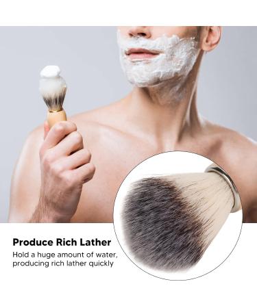 Buy Men's Shaving Brush | Premium Beard & Mustache Rasier Brush for Salon Care - International Shipping Available - Buy Online on SooperMarket.com