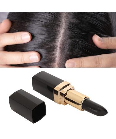 Hair Dye Pen - Black Lipstick Shape Semi-Permanent Gray Hair Color Pencil for Home Use - Buy Online on SooperMarket.com