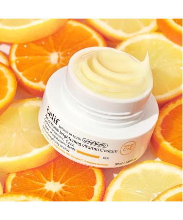 Belif Aqua Bomb Brightening Vitamin C Face Cream - Intense Hydration with Hyaluronic Acid & Vitamin E | Korean Skin Care for All Skin Types - International Shipping Available - Buy Online on SooperMarket.com