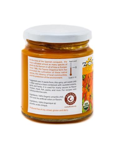 Zocalo Peru Organic Aji Amarillo Chili Paste 8oz (2 Pack) - Buy Online on SooperMarket.com