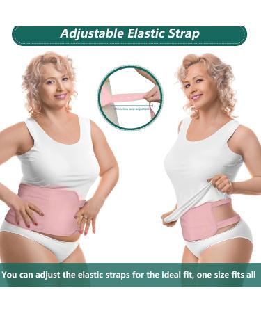 Reusable Bio-Ribinus Oil Pack Set | Double-Layer Castor Oil Wraps for Waist & Neck | Washable Pink Castor Oil Packs - International Shipping Available - Buy Online on SooperMarket.com