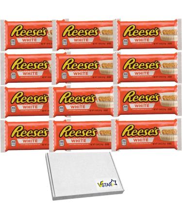 Reese's White Peanut Butter Cups | Full Box 24 x 39g - Buy Online on SooperMarket.com