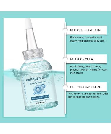 Stretch Mark Oil Collagen Skin Resilience Oil Stretch Mark Body Oil for Women Stretch Marks Removal Body Moisturiser Improve the Appearance of Scars Stretch Marks and Uneven Skin Tone - Buy Online on SooperMarket.com