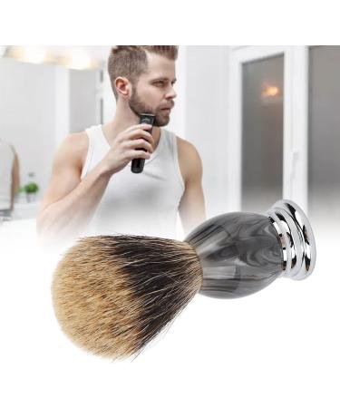 Premium Synthetic Shaving Brush for Men - Harz Bart Aluminum Alloy Grip | Perfect for Salon & Home Use - Buy Online on SooperMarket.com
