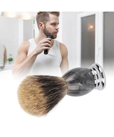Ankroyu Bart-Styling Brush - Premium Synthetic Shaving Brush with Resin-Beard Aluminum Handle for Salon & Home Use - Buy Online on SooperMarket.com