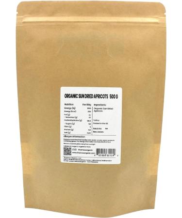 Sun Dried Apricots - Certified by Soil Association - Delicious Nutritious Convenient - All Natural No Added Sugar Non-GMO Unsulphured - Digestive - Thames Organic 1kg - Buy Online on SooperMarket.com