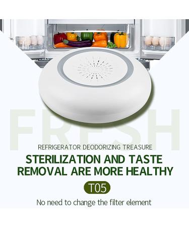 RoseFlower Mini Cat Litter Deodorizer USB Powered Pet Odor Eliminator Machine Car Odor Eliminator Machine Rechargeable Refrigerator Smell Remover Unscented Dust-Free Travel-Size Air Purifiers #3 - Buy Online on SooperMarket.com