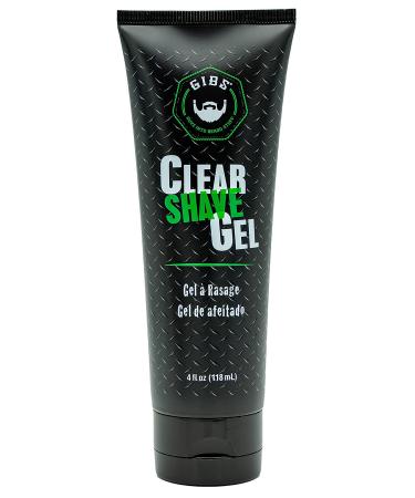 Gibs Grooming Sharp Dressed Mane Shave Gel Black Single 4 Fl Oz