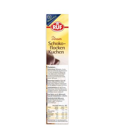 Buy Gluten-Free Chocolate Flake Cake | Fluffy Cocoa Glaze & Chocolate Pieces | Perfect for Celiac Disease | 8 x 455g Pack - Buy Online on SooperMarket.com