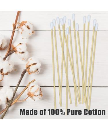 400 Premium Cotton Swabs - 15cm Long Wooden Sticks for Camera Cleaning Makeup Jewelry Polishing | International Shipping Available - Buy Online on SooperMarket.com