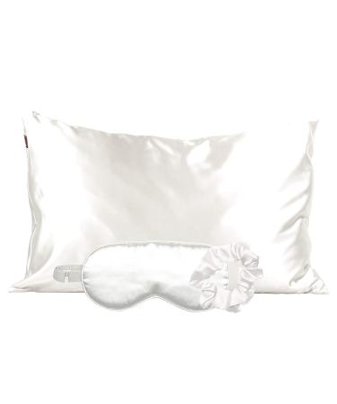 Kitsch The Satin Sleep Set Ivory 3 Piece Set