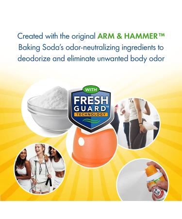 Arm & Hammer Invisible Body Powder Spray - Talc-Free Odor & Sweat Control for Men and Women - 7oz (Pack of 3) - Buy Online on SooperMarket.com