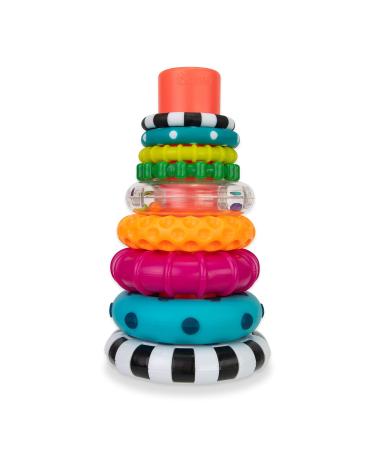 Sassy Stack of Circles Ring Stacker  10 Piece Set