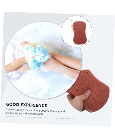 FOYTOKI Bath Sponge Shower Sponge Brush Bath Shower Sponge Shower Pouf Brush Bath Exfoliating Cleaning Sponge Shower Exfoliating Sponge Bath Body Scrubber Bath Exfoliating Sponge - Buy Online on SooperMarket.com