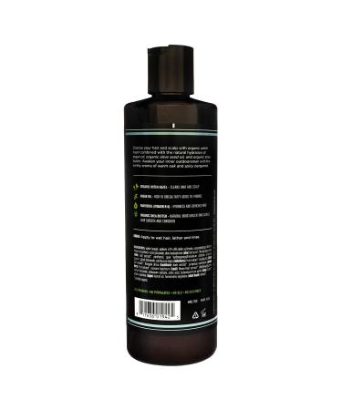 Barrel and Oak 2-in-1 Shampoo & Conditioner for Men | Natural Hair Care Vegan Essential Oil Scent Cleanses & Moisturizes (Black Oak 16 oz - Buy Online on SooperMarket.com