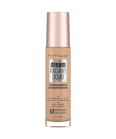 Maybelline Dream Radiant Liquid Foundation - Natural Beige, 1 Fl Oz (Pack of 1) - Buy Online on SooperMarket.com