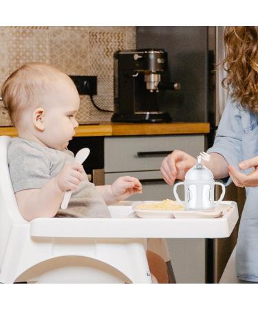Peutier 3PCs BPA-Free Silicone Bottle Handles for Avent Natural Baby Bottles | Soft Easy Grip Holder for Babies | Self-Drinking Independence | 7.56x8cm - Buy Online on SooperMarket.com