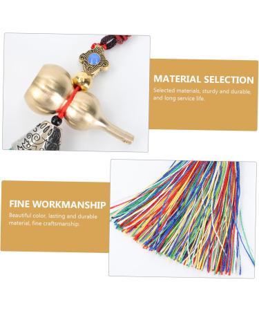 Cabilock 6pcs Copper Gourd Pendant Travel Feng Shui Car Fashion - Buy Online on SooperMarket.com