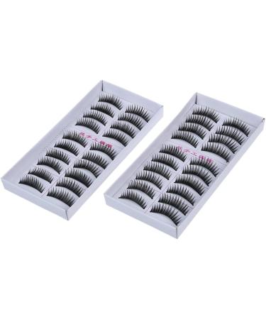 20 Pairs Natural Makeup False Eyelash Eye Lashes - Buy Online on SooperMarket.com