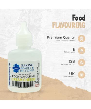 Baking Beauty and Beyond Concentrated Food Flavouring Oil - Food Grade Flavouring Oil for Candy Making Baking Lip Balm Gloss - Cream Cheese (100ml) - Buy Online on SooperMarket.com