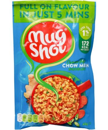 Mugshot Instant Noodles Variety 6 Pack (2 x Sweet & Sour - 67g 2 x Chow Mein - 45g 2 x Chicken Sweetcorn - 54g) - Buy Online on SooperMarket.com